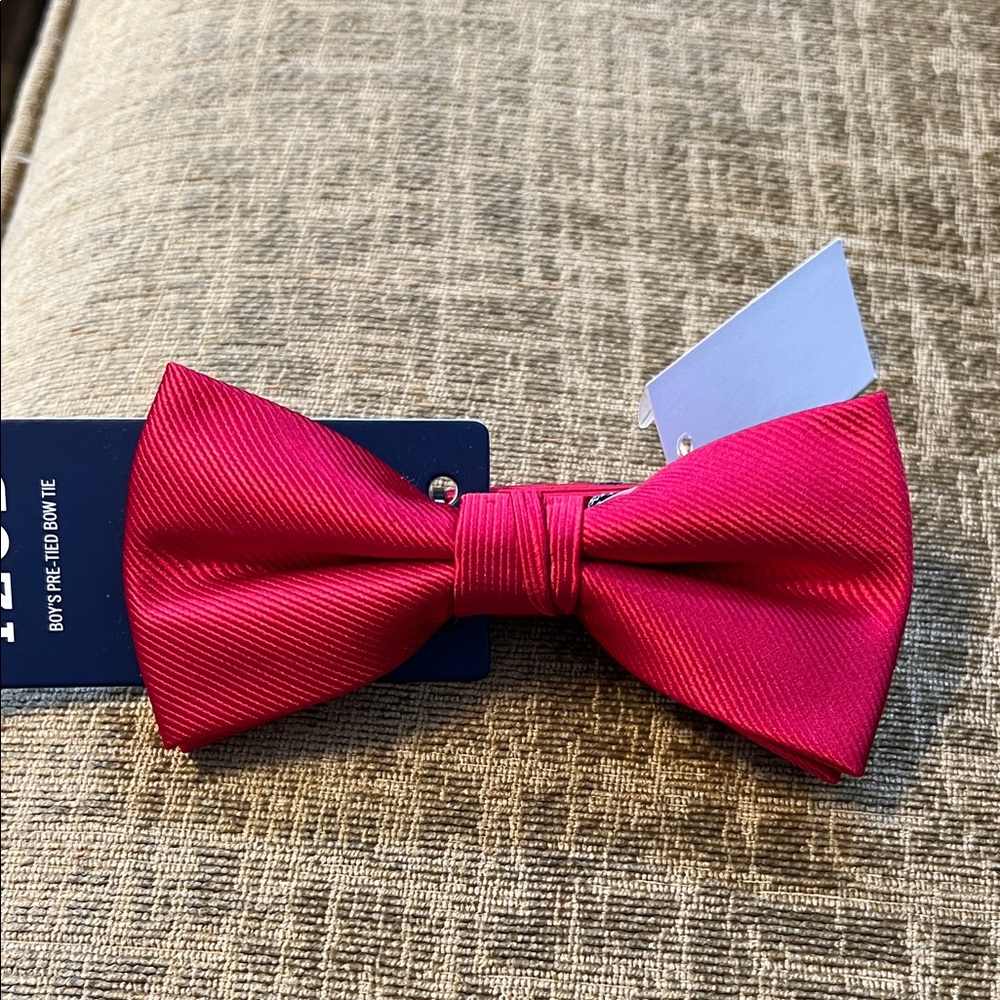 Izod Kids Vibrant Red Bow Tie